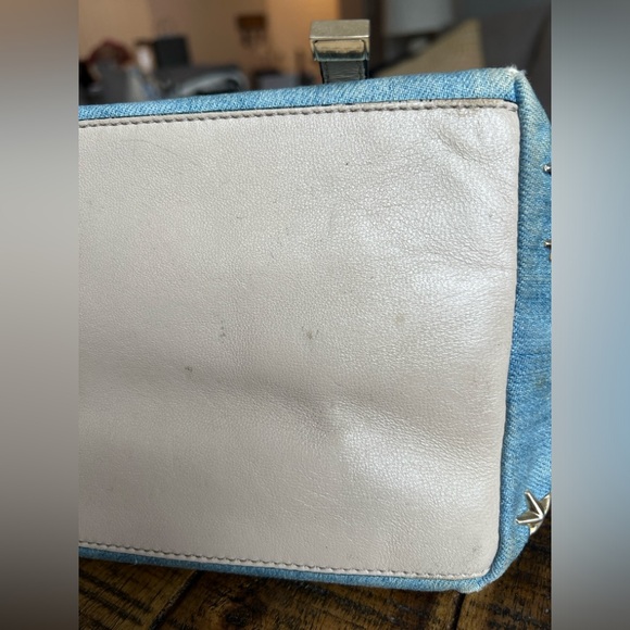 SOLD ❌ Jimmy Choo Denim Sasha Tote - Picture 12 of 15